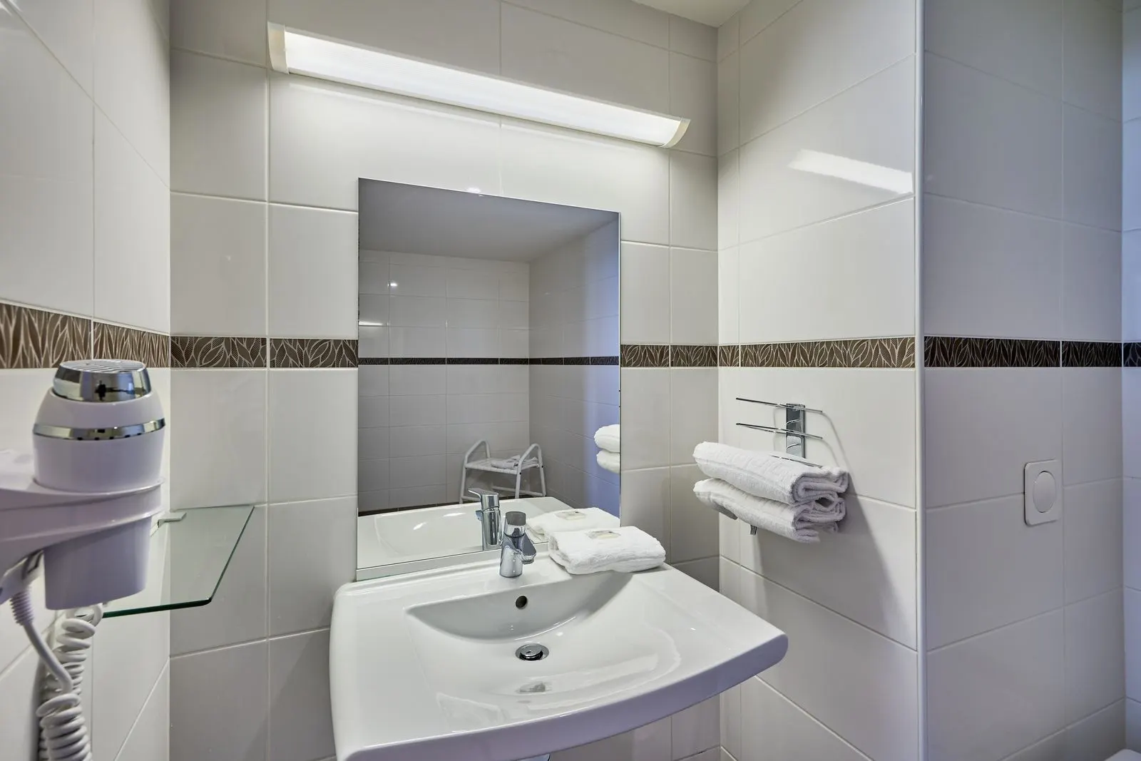 Détail de la chambre triple de l'Hôtel Goodwood